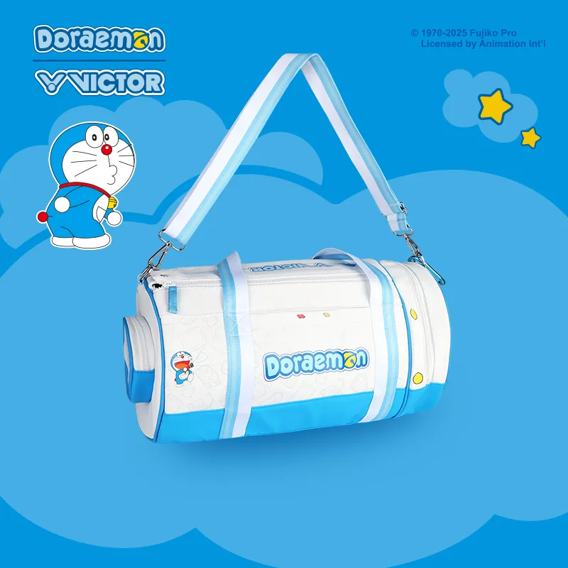 VICTOR x Doraemon A Badminton Bags Fashion Sports Multipurpose Strap White/Hawaii Blue Unisex-1