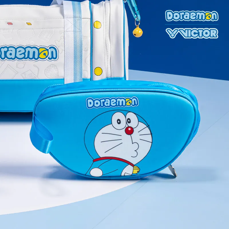 VICTOR x Doraemon Badminton Bags Without Strap Hawaii Blue-2
