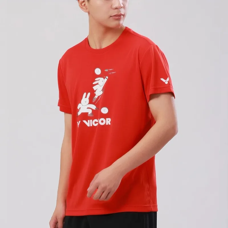 Victor Badminton Jerseys Unisex 30029D Red-2