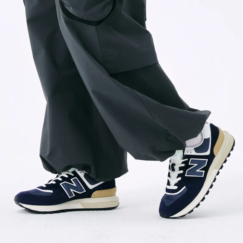 New Balance 574 Navy White Beige-6