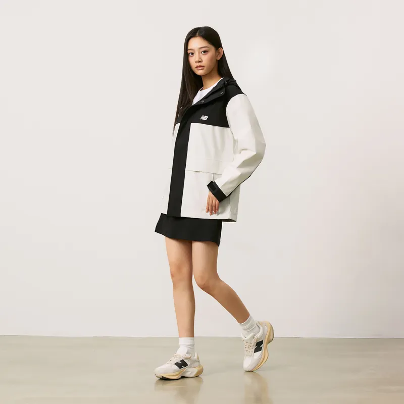 New Balance Jackets Coats Unisex Cream White-4