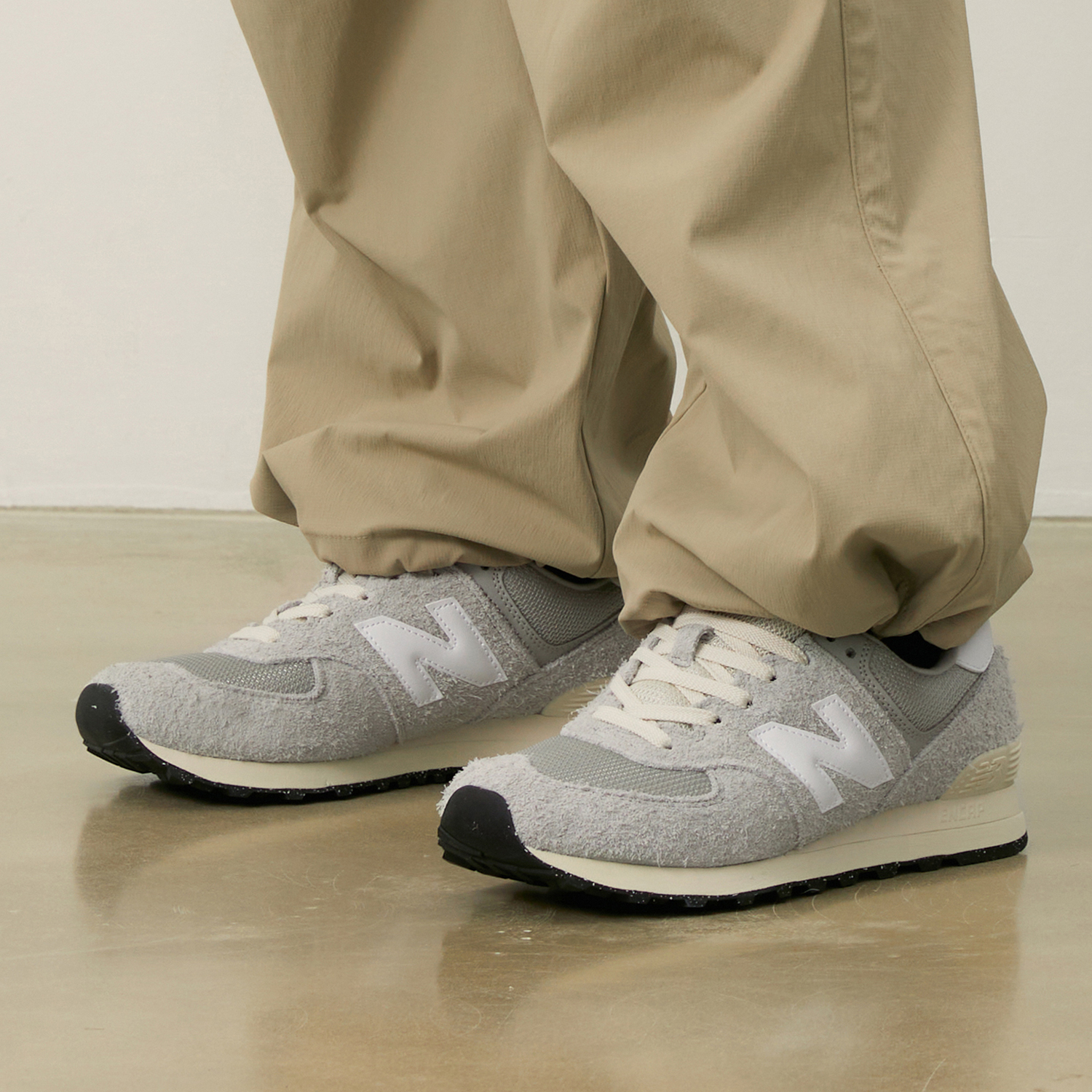 ☆ユニセックス☆New Balance 574 Concrete with angora New Balance 574 'Concrete Angora' Gray Standard (D) US M 6