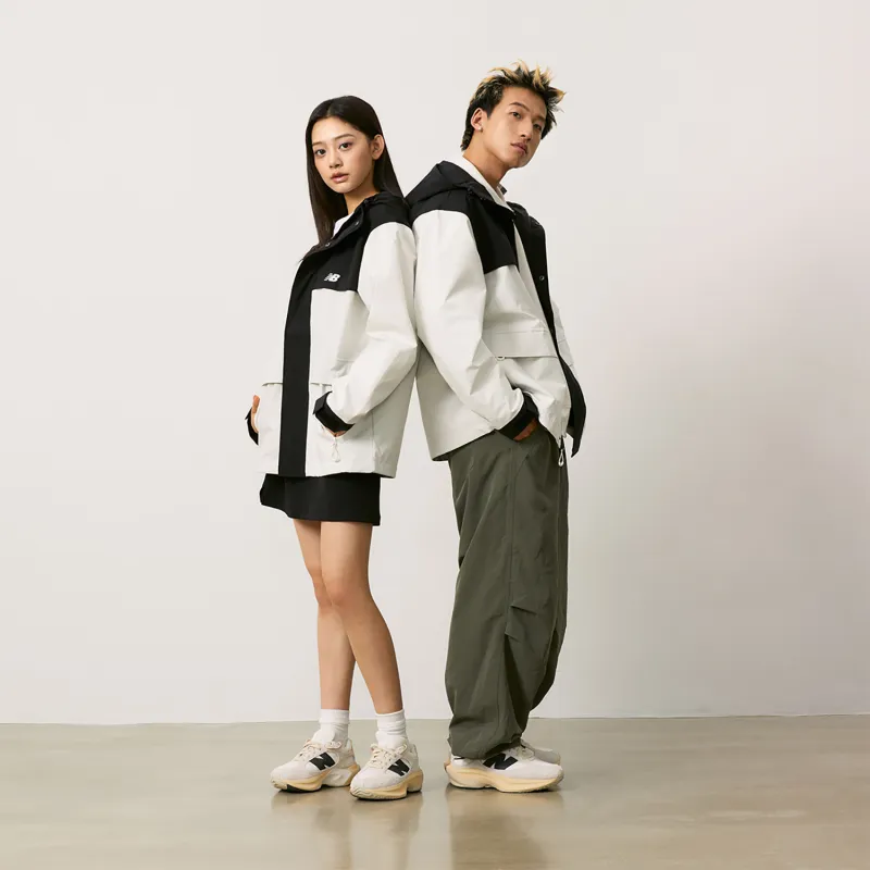 New Balance Jackets Coats Unisex Cream White-3