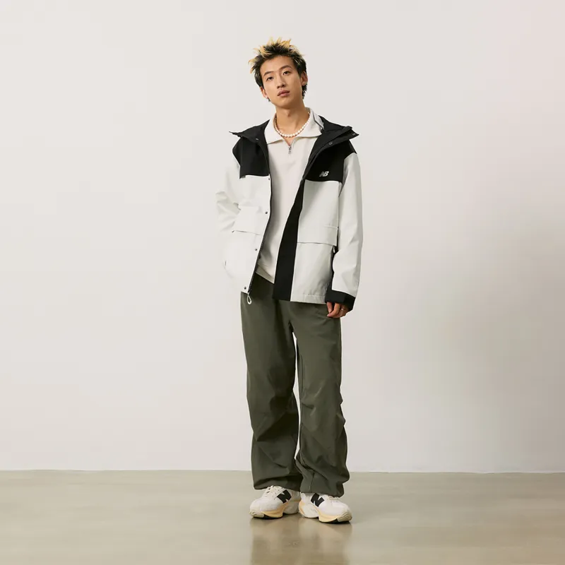 New Balance Jackets Coats Unisex Cream White-6