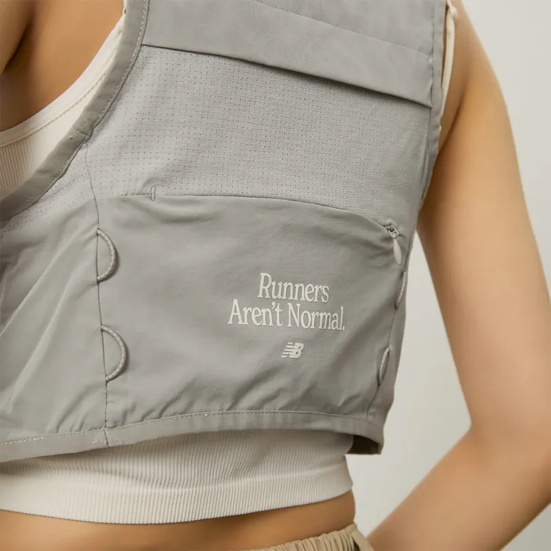 New Balance Vest Women's Ivory Gray-3