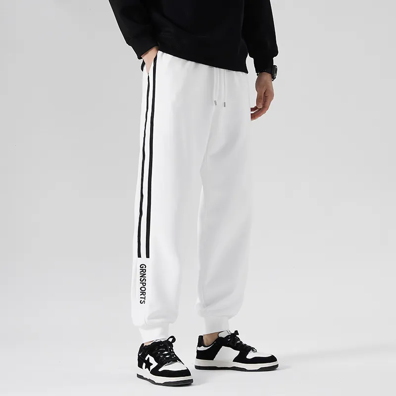 K bird Knitted Fabric Casual Pants Unisex-4