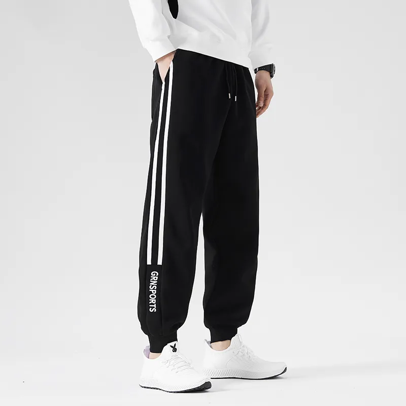K bird Knitted Fabric Casual Pants Unisex-13