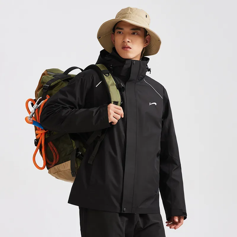 K bird Waterproof And Windproof To Keep Warm Windbreaker Jacket Unisex-14