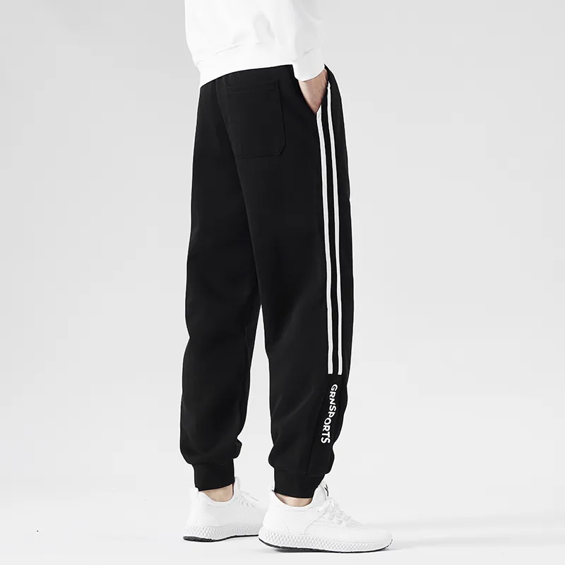 K bird Knitted Fabric Casual Pants Unisex-9