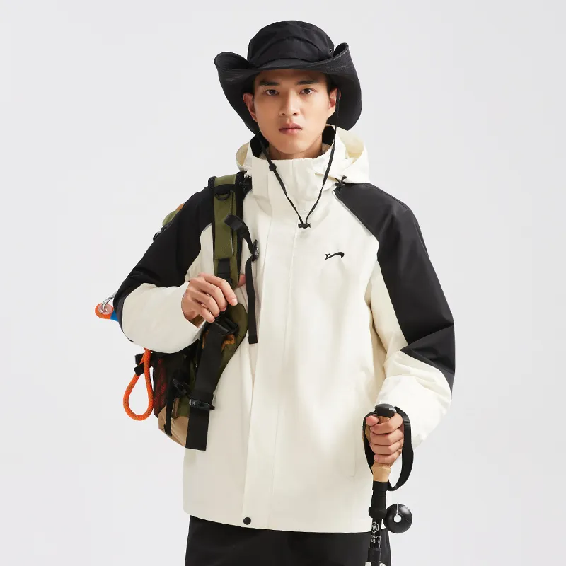 K bird Waterproof And Windproof To Keep Warm Windbreaker Jacket Unisex-2