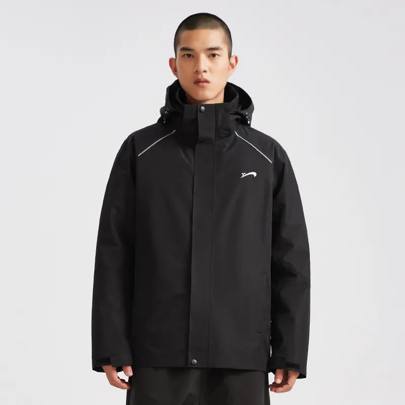 K bird Waterproof And Windproof To Keep Warm Windbreaker Jacket Unisex-17