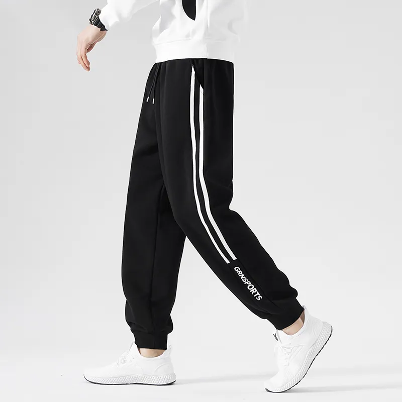 K bird Knitted Fabric Casual Pants Unisex-11