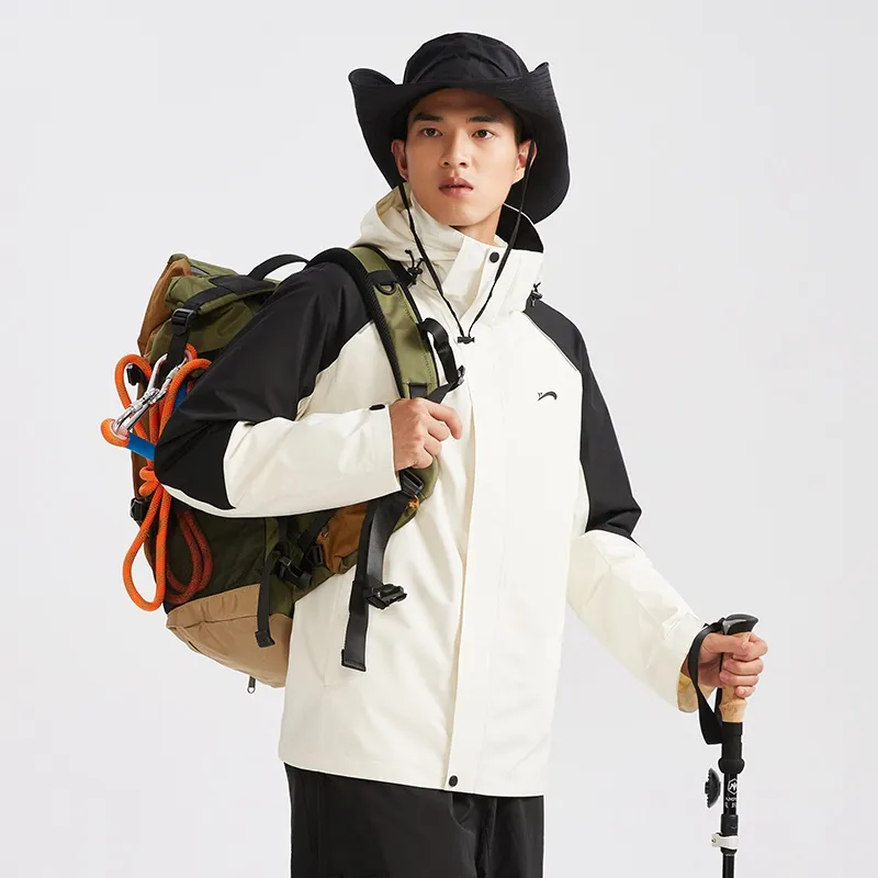 K bird Waterproof And Windproof To Keep Warm Windbreaker Jacket Unisex-3