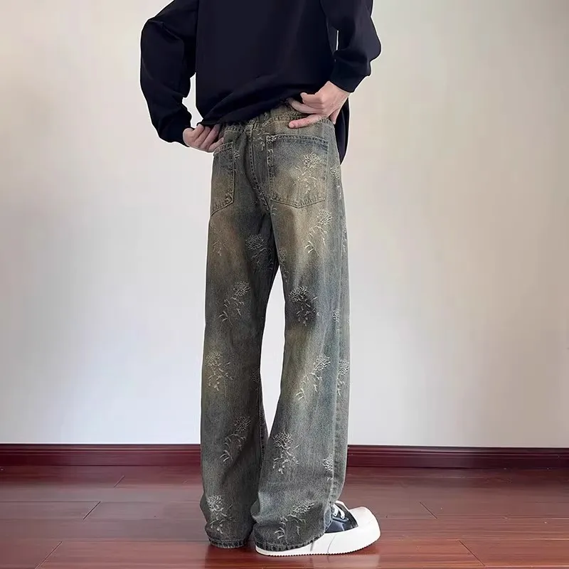 WOKXSS Jeans Unisex Yellow Mud-3