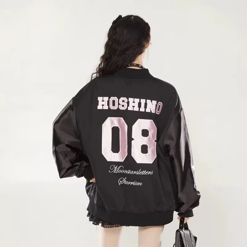 WELTER EXPERIMENT American Luxury Streetwear Trendy Baseball Jacket Unisex-1