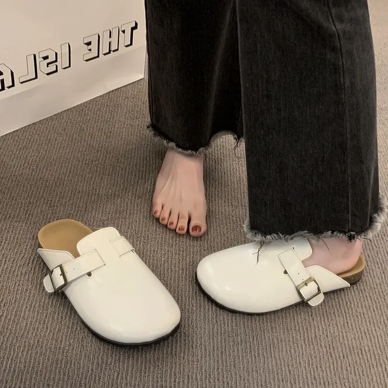 Luji Metal Closed Toe Slippers Women's-13