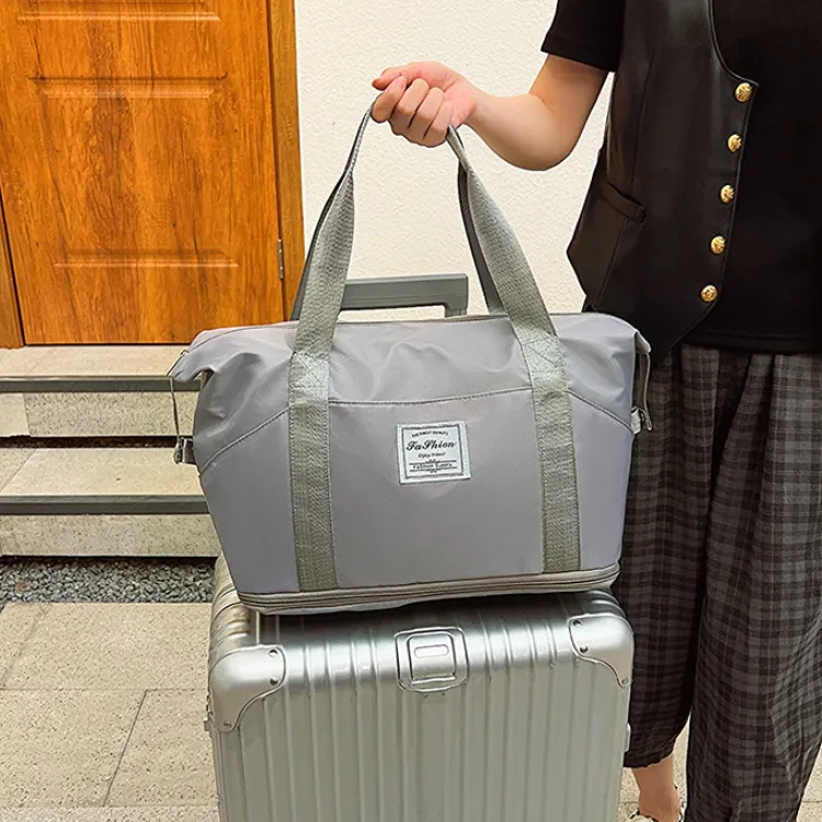 WEIERLUN Oxford Maternity Bag And Luggage Storage Bag Regular Unisex Multicolor-3