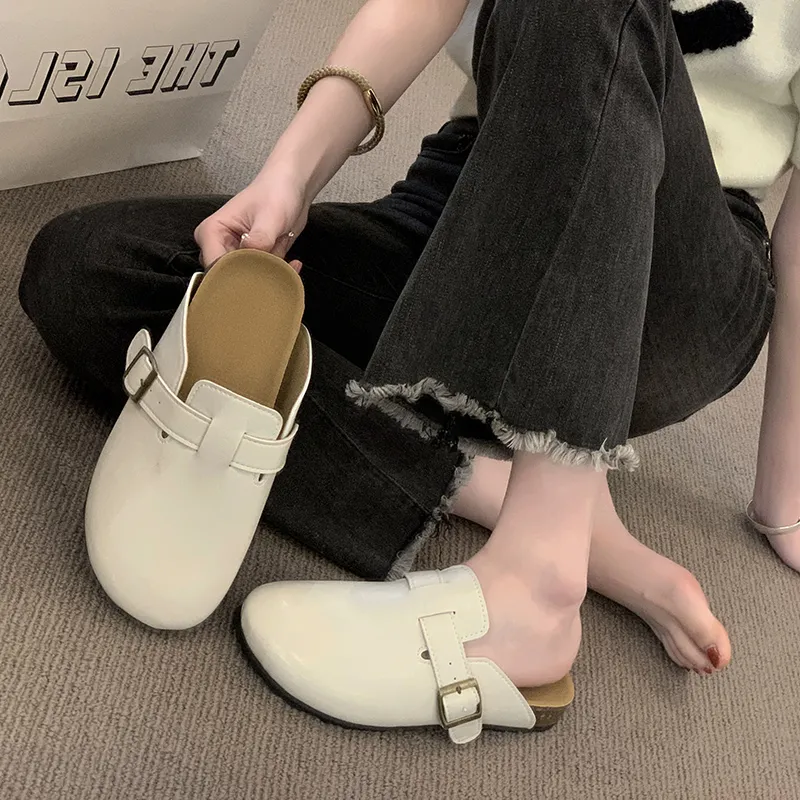 Luji Metal Closed Toe Slippers Women's-14