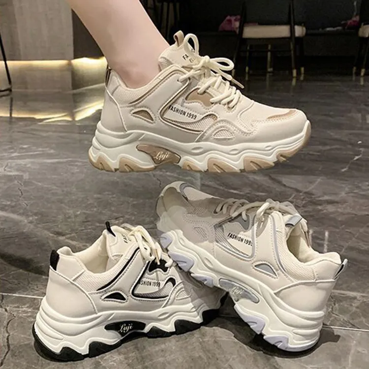 Luji Abrasion Resistant Low Top Chunky Sneakers Women's-2