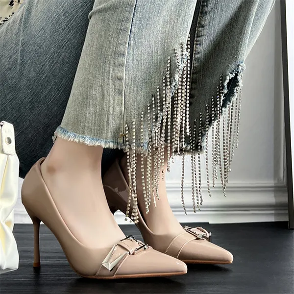 Luji Slim Heel High Heels Women's-4