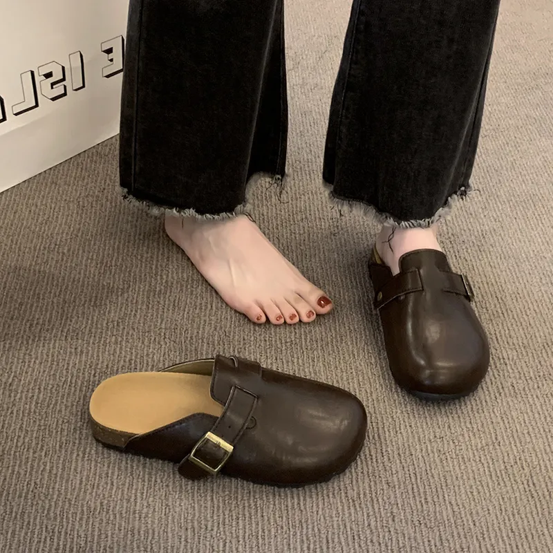 Luji Metal Closed Toe Slippers Women's-7