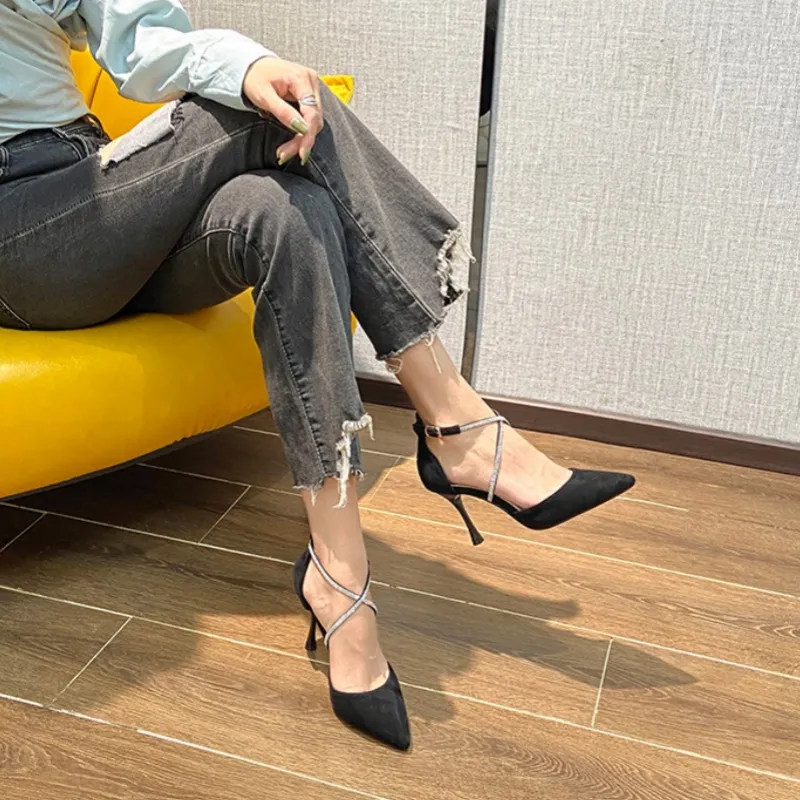 Luji Slim Heel High Heels Women's-6