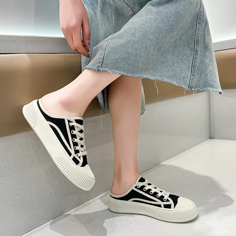 Luji Canvas Shoes Women's Black-2