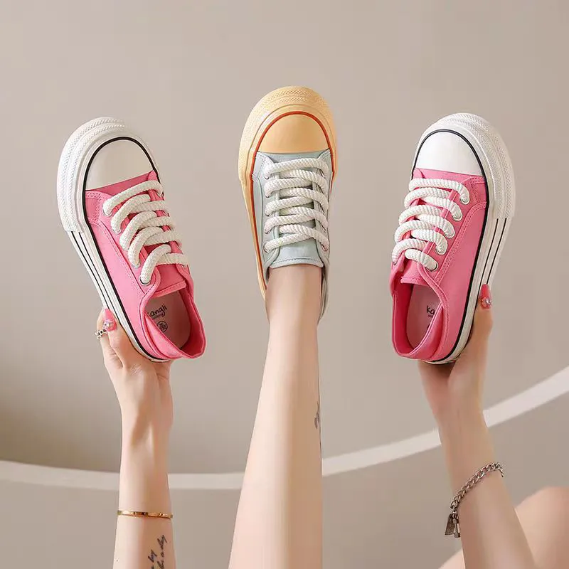 Luji Cushioning Wear Resistant Low Top Skateboard Shoes Women's-11