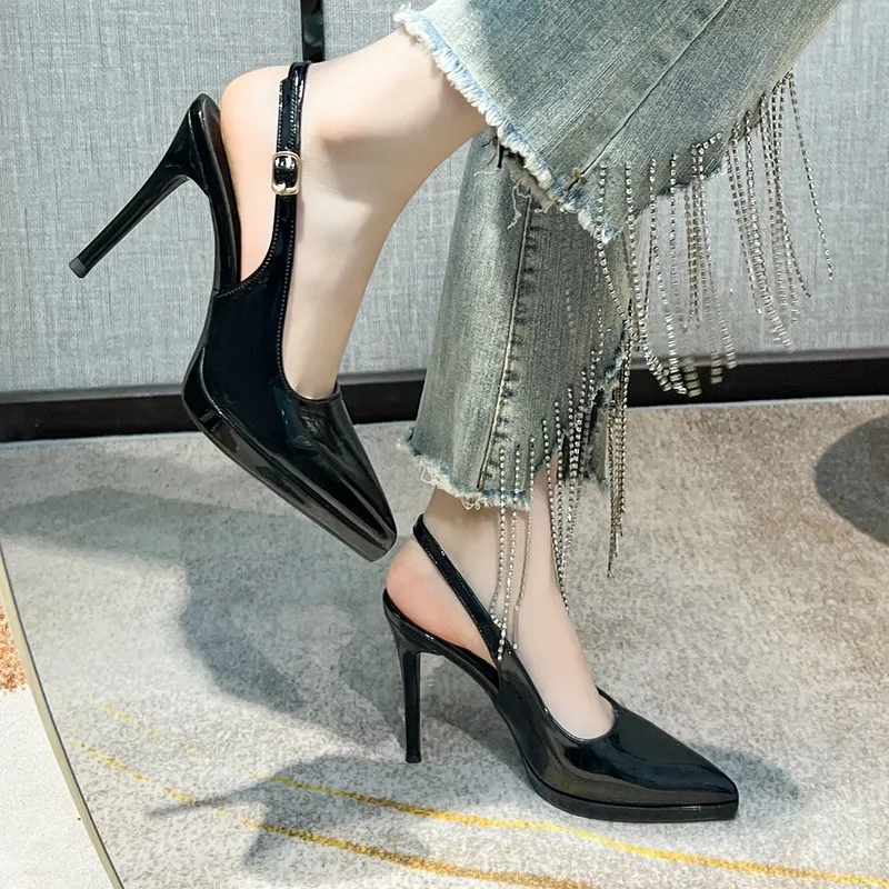 Luji Slim Heel High Heels Women's-9