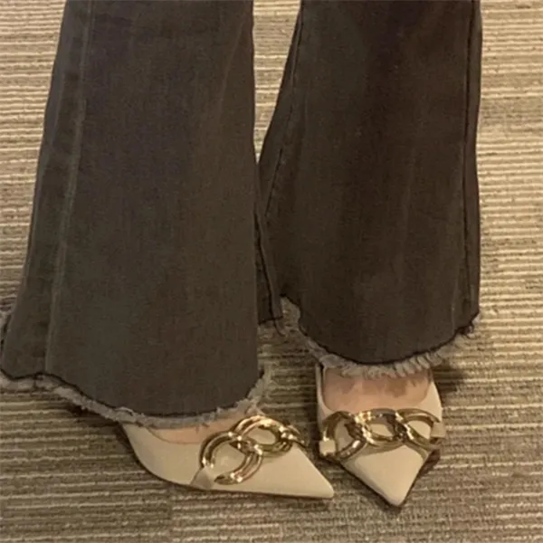 Luji Slim Heel High Heels Women's-1