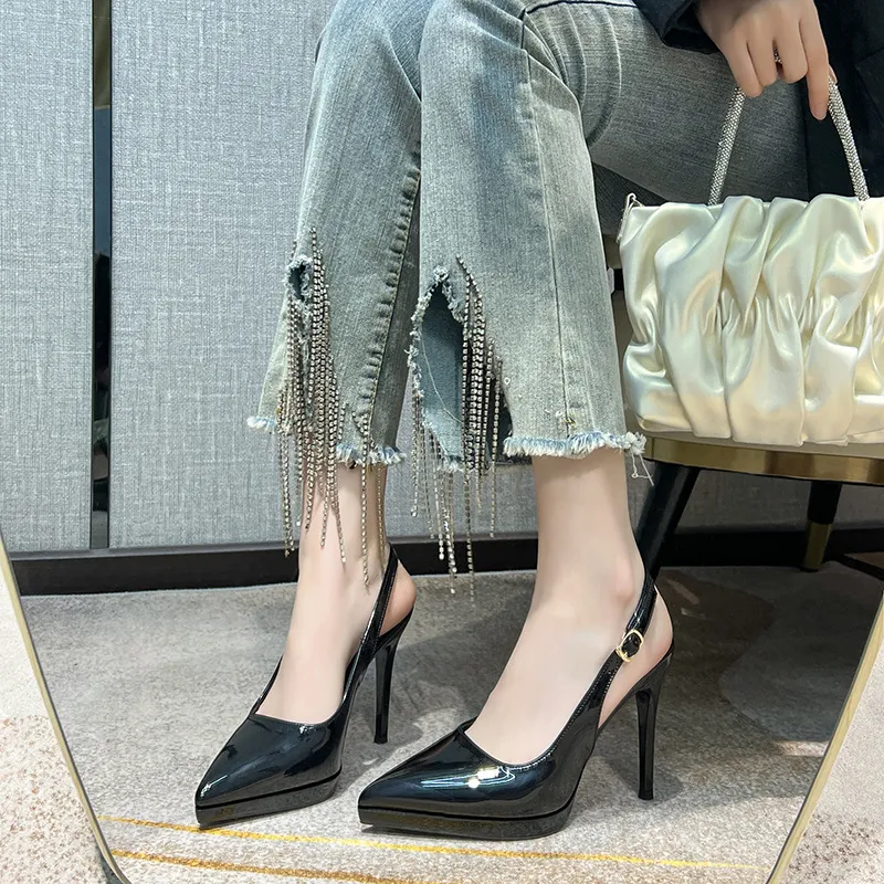 Luji Slim Heel High Heels Women's-6