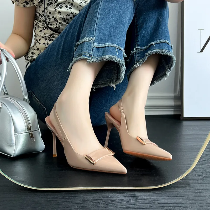 Luji Slim Heel High Heels Women's-8