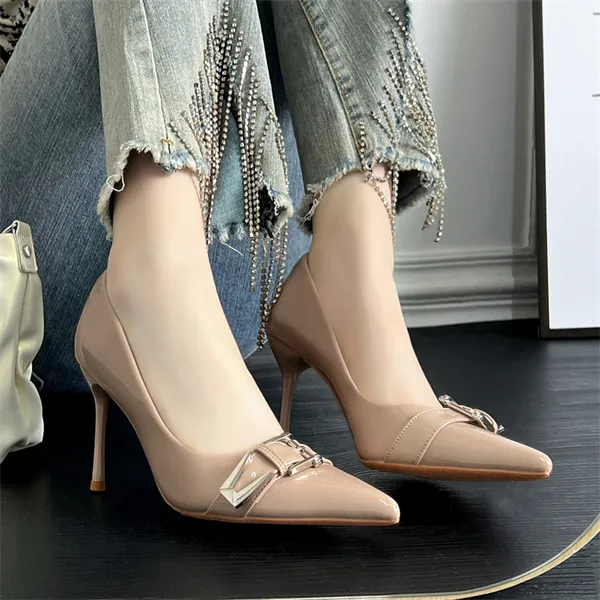 Luji Slim Heel High Heels Women's-6