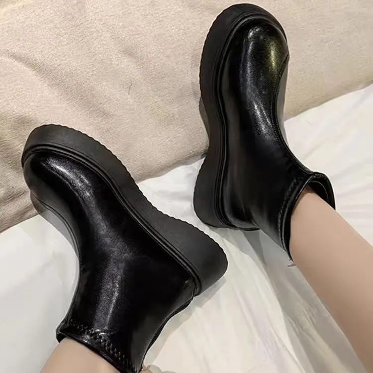 Luji Ankle Boots Women's Black/Brown-1