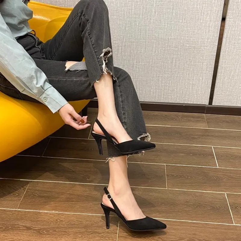 Luji Slim Heel High Heels Women's-10