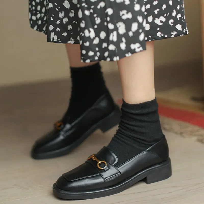 Luji Loafers Women's Black-1