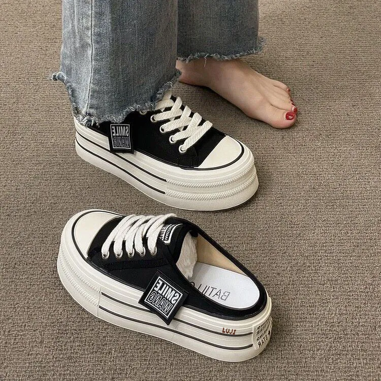 Luji Cushioning Wear Resistant Low Top Skateboard Shoes Women's-14