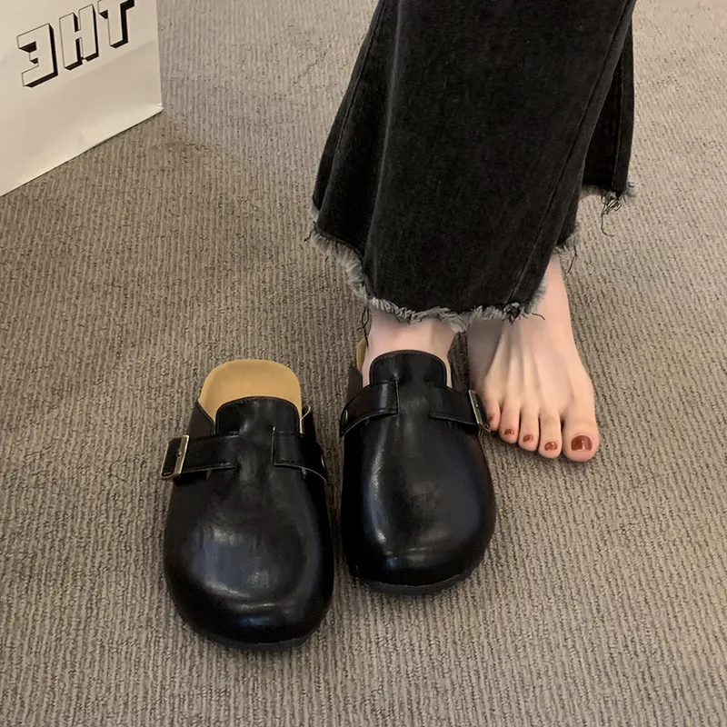 Luji Metal Closed Toe Slippers Women's-4