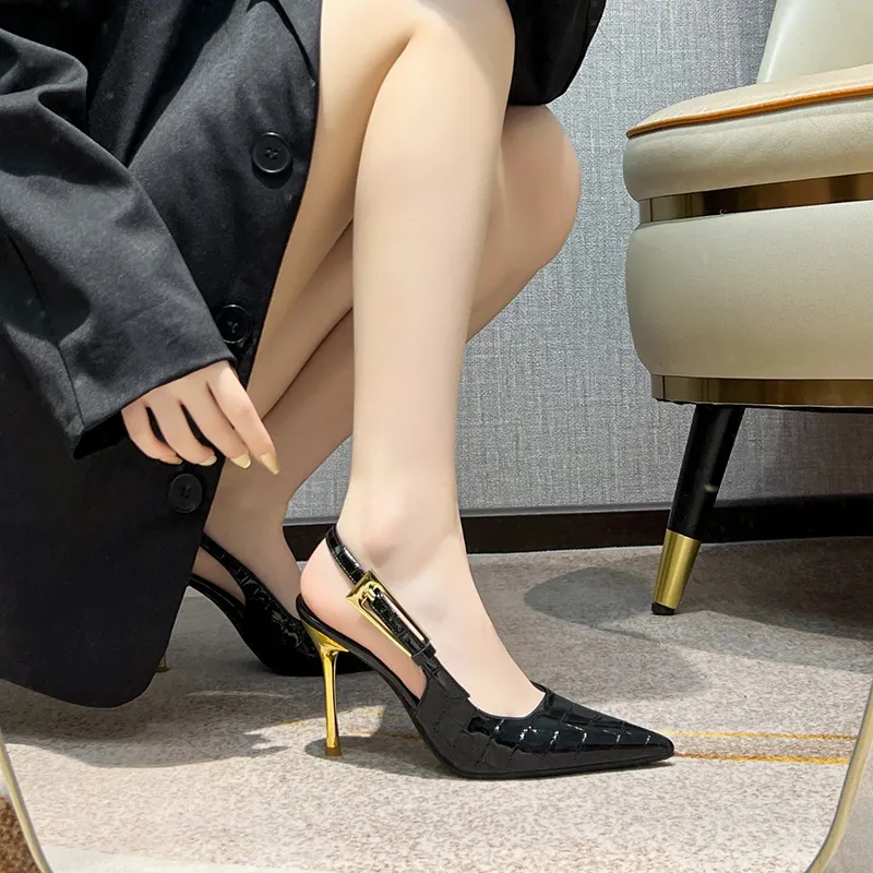 Luji Slim Heel High Heels Women's-1