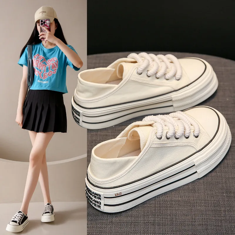 Luji Cushioning Wear Resistant Low Top Skateboard Shoes Women's-2