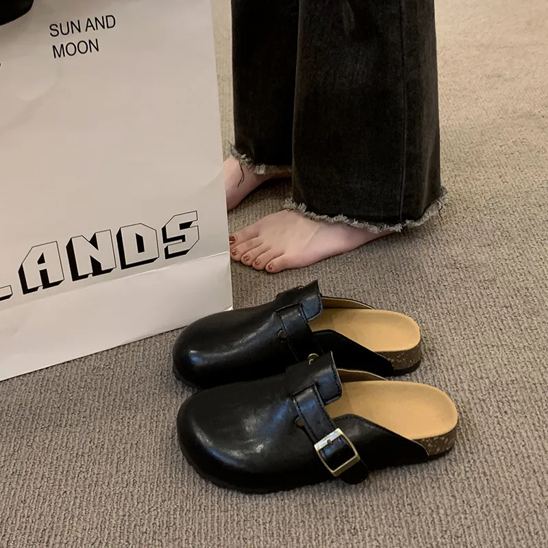 Luji Metal Closed Toe Slippers Women's-1