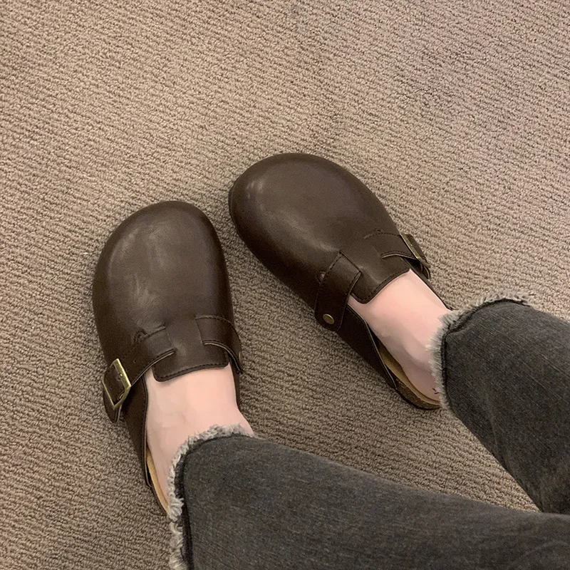Luji Metal Closed Toe Slippers Women's-8
