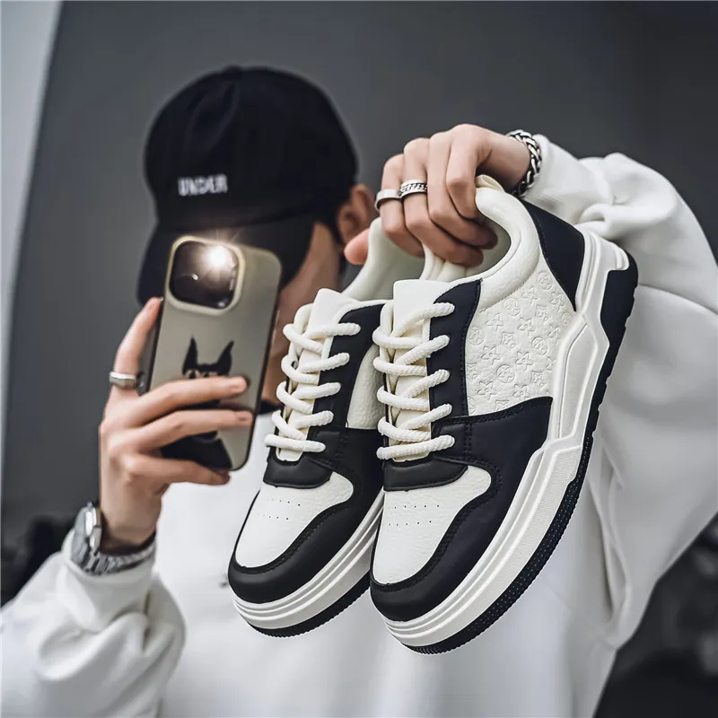 Luji Low Top Skateboard Shoes Unisex-8