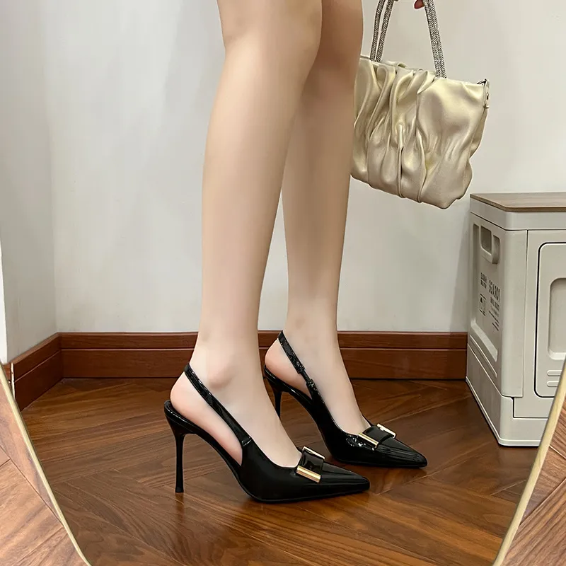 Luji Slim Heel High Heels Women's-1