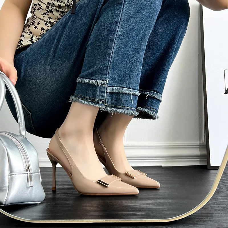 Luji Slim Heel High Heels Women's-7