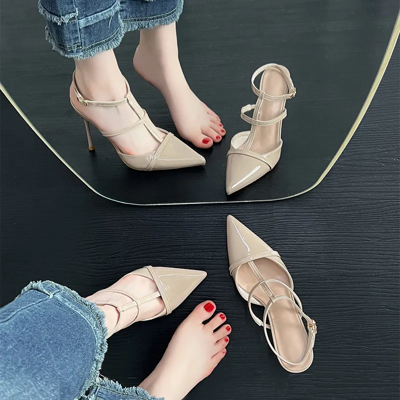 Luji Slim Heel High Heels Women's-2
