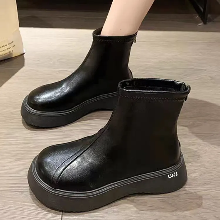 Luji Ankle Boots Women's Black/Brown-2