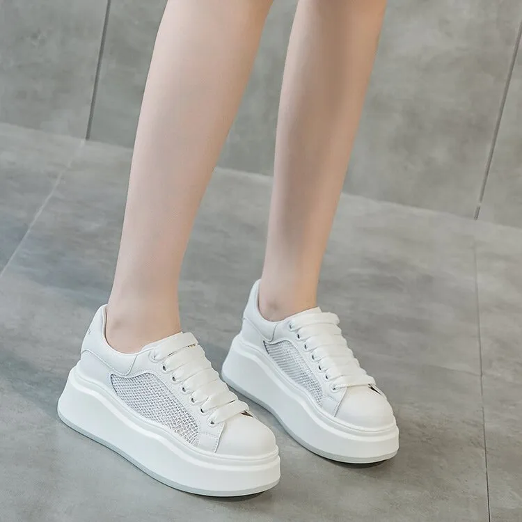 Luji Slip Resistant Cushioning Impact Resistance Quick Dry Wear Resistant Balance Low Top Skateboard Shoes Women's-9