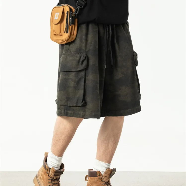 WOSAWE Cargo Shorts Unisex Camouflage-2