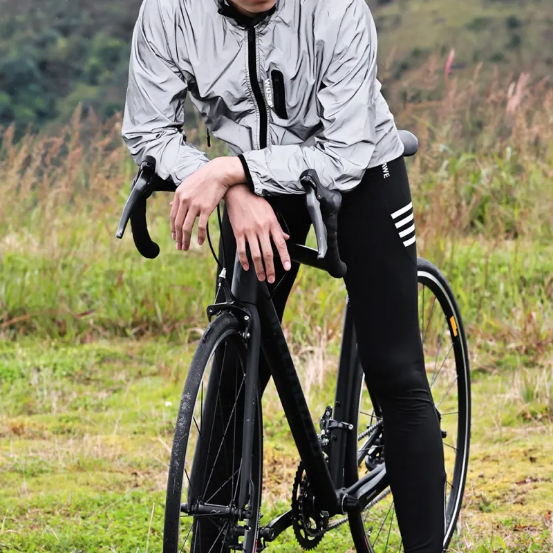 WOSAWE Cycling Clothing Unisex Long Sleeved Reflective-5